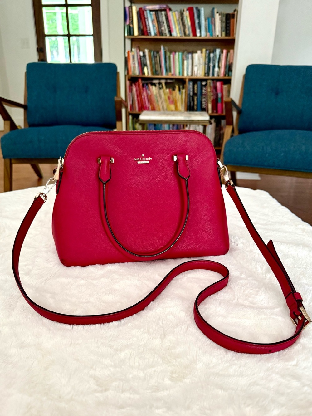 Kate Spade Leather Dome Handbag - Picture 8 of 13